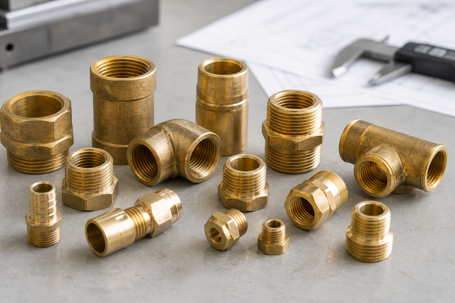 Brass fittings wholesale supply