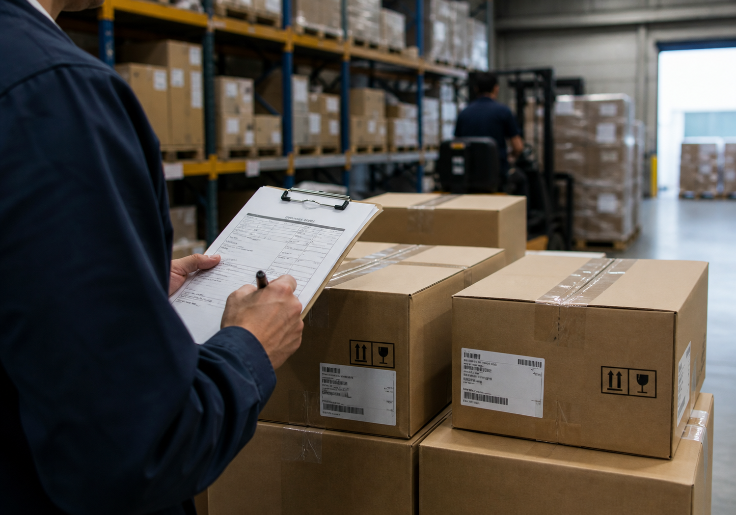 Business supply coordination and warehouse inventory handling