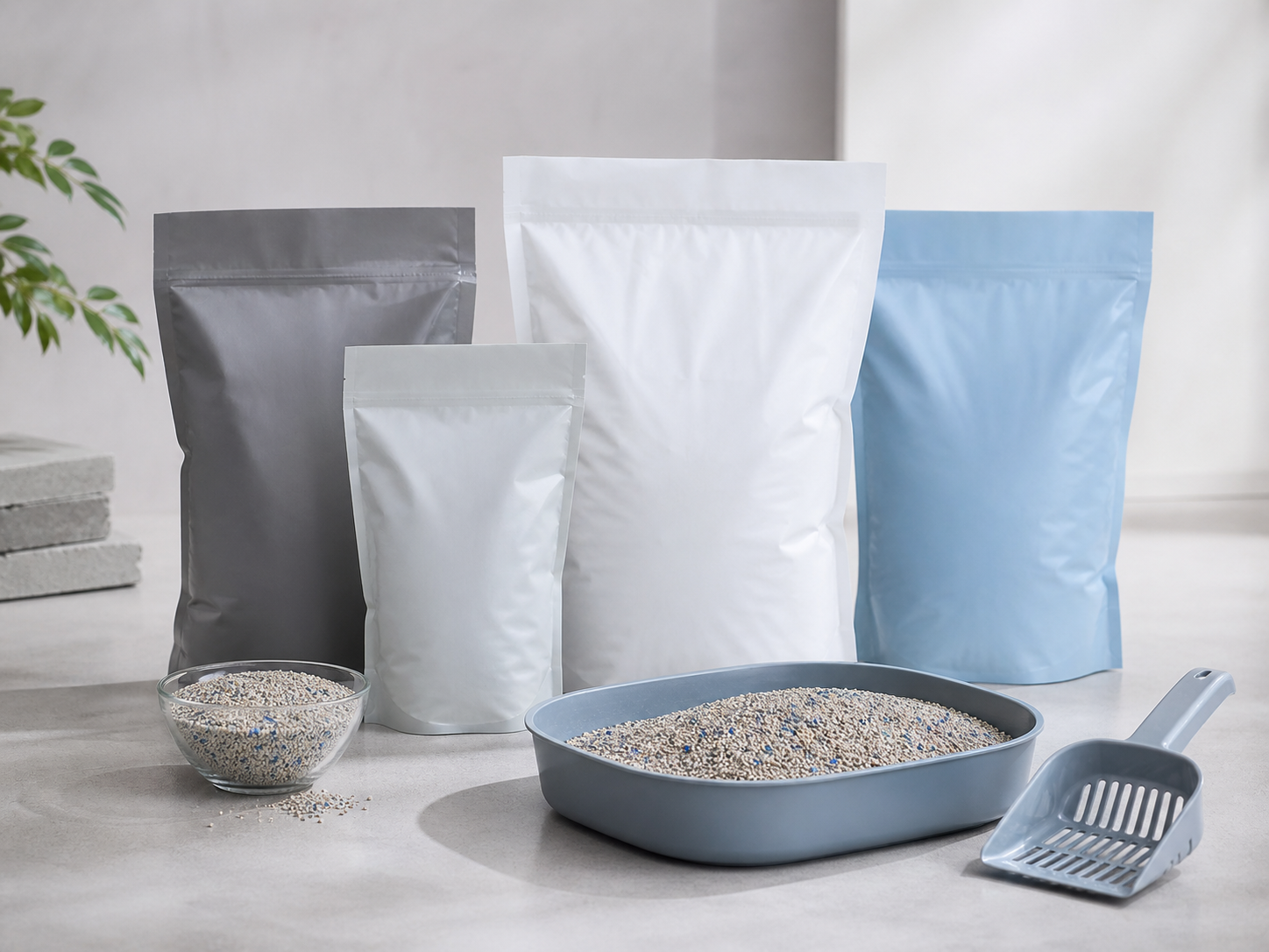 Cat litter products for wholesale and retail supply